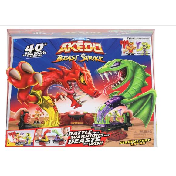 Akedo Beast Strike Serpent Fury Arena - Picture 1 of 9